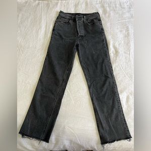 Aritzia Arlo Black Jeans